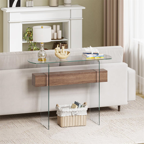 Glass Console Tables You'll Love | Wayfair.co.uk